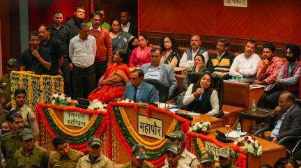 हिंसा के बाद एमसीडी के सदन की कार्यवाही स्थगित, सोमवार को फिर से होगा स्थाई समिति के सदस्यों का चुनाव #एमसीडी