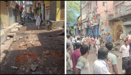 सासाराम में कथित तौर पर 2 गुटों में झड़प के बाद पथराव व आगजनी, इलाके में धारा 144 लागू #झड़प #पथराव