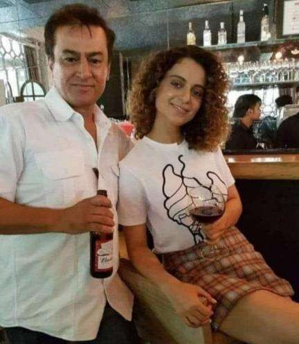 सोशल मीडिया यूज़र्स का दावा- तस्वीर में अबू सलेम के साथ दिखीं कंगना; ऐक्ट्रेस ने दी प्रतिक्रिया #कंगना