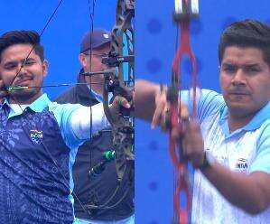 भारत के ओजस देवताले ने जीता एशियाड में तीरंदाज़ी में ऐतिहासिक स्वर्ण पदक, अभिषेक वर्मा को मिला रजत #एशियन_गेम्स