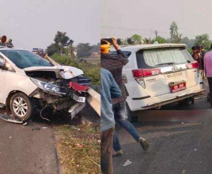 मधुबनी में मधेपुरा के ज़िलाधिकारी की गाड़ी ने कई लोगों को कुचला, 3 की मौत व 2 घायल #सड़क_हादसा