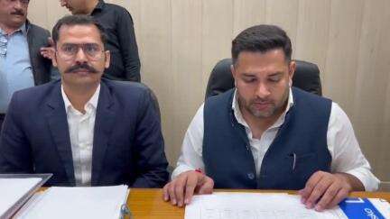 वित्त वर्ष 2024-2025 बैठक की अध्यक्षता मे 550 करोड़ ₹ का बजट सर्वसम्मति से पास किया #nikhilmadaan #sonipat #development
