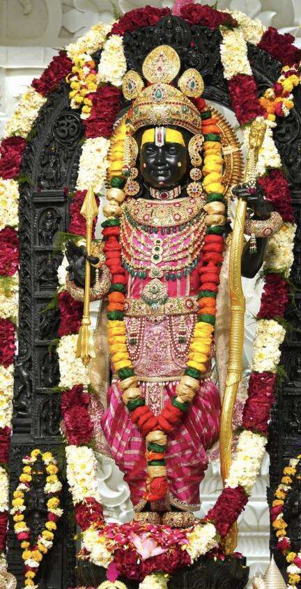 राम जन्मभूमि मंदिर में पहले होलिकोत्सव की तस्वीरें की गईं जारी #राम_मंदिर #होली