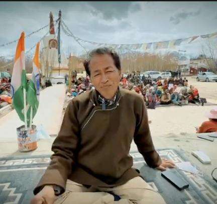 चीन हमारी ज़मीन पर अतिक्रमण कर रहा है, अगर लोग यह कहें तो उन्हें देशद्रोही कहा जाता है: सोनम वांगचुक #लद्दाख #पर्यावरण