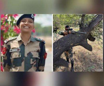 बीएसएफ की पहली महिला स्नाइपर बनीं सुमन कुमारी, जारी हुईं तस्वीरें #बीएसएफ #सुमन कुमारी #महिला_स्नाइपर