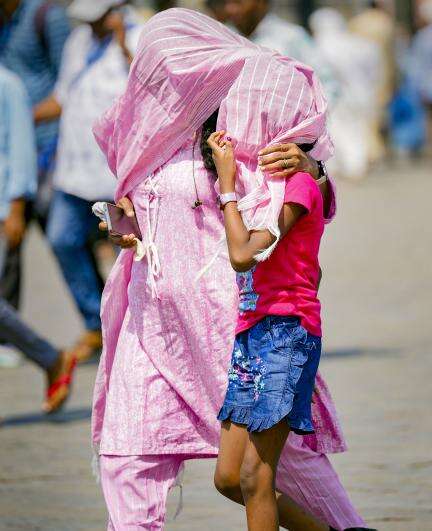 हीटवेव के अब तक के सबसे लंबे दौर का सामना कर रहा है भारत #गर्मी #मौसम
