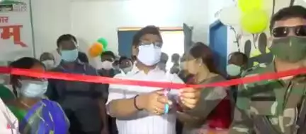 दुमका के हरिपुर पंचायत भवन में CM सोरेन ने किया वस्त्र सिलाई प्रशिक्षण केंद्र का अवलोकन #सोरेन