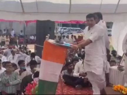 कमलनाथ के पैरों की धूल के बराबर भी नहीं शिवराज: कांग्रेस नेता जीतू पटवारी #एमपी_उपचुनाव