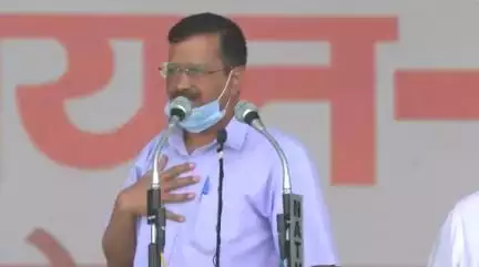 देश में आज सब यही बात कह रहे हैं कि AAP किसानों की पार्टी है: जींद में किसान महापंचायत में CM केजरीवाल #किसान_महापंचायत