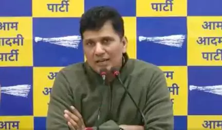 BJP ने दिल्ली की जनता के साथ धोखा किया है, केंद्र ने MCD को नहीं दिया ₹1 का फंड: सौरभ भारद्वाज #नगर_निगम