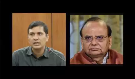 वो BJP प्रवक्ताओं की तरह बात कर रहे हैं: सरकारी विज्ञापनों पर की गई LG की टिप्पणी पर सौरभ भारद्वाज #राजनीति #विज्ञापन
