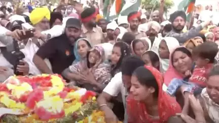 पुंछ हमले के शहीद को 3 माह के बेटे ने दी मुखाग्नि, 32 साल पहले शहीद हुए थे सैनिक के पिता #आतंकी_हमला