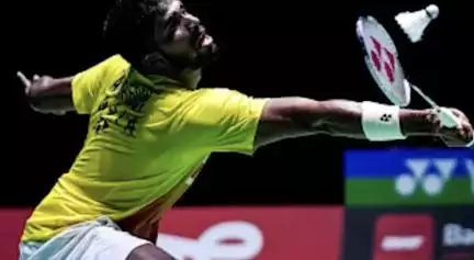 भारतीय शटलर सात्विक ने 565 किमी/घंटे की रफ्तार से बैडमिंटन में सबसे तेज़ हिट लगाने का विश्व रिकॉर्ड तोड़ा #बैडमिंटन