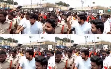 एशिया कप से पहले परिवार के साथ तिरुपति बालाजी मंदिर पहुंचे रोहित शर्मा, सामने आईं तस्वीरें #रोहित