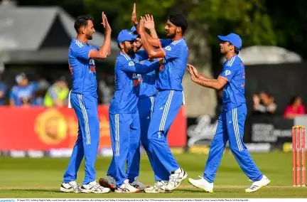 भारत ने आयरलैंड को दूसरे टी20I में हराया, यूरोपीय धरती पर 100% जीत का रिकॉर्ड बरकरार #मैच #क्रिकेट #भारत_आयरलैंड