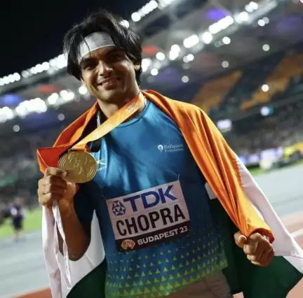 नीरज चोपड़ा ने भारतीय खेलों के इतिहास में एक और सुनहरा पन्ना जोड़ दिया: राष्ट्रपति मुर्मू #नीरज_चोपड़ा
