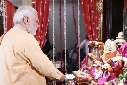 राष्ट्रपति, उप-राष्ट्रपति व प्रधानमंत्री नरेंद्र मोदी ने गणेश चतुर्थी की दीं शुभकामनाएं #गणेश_चतुर्थी