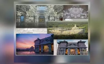 अमेरिका में बनकर तैयार हुआ दुनिया का दूसरा सबसे बड़ा हिंदू मंदिर, 8 अक्टूबर को होगा उद्घाटन #हिंदू_मंदिर