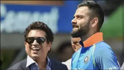 उम्मीद है कि आप अगले कुछ दिनों में 50वां शतक जड़कर मेरा रिकॉर्ड तोड़ देंगे: कोहली से सचिन #कोहली #सचिन