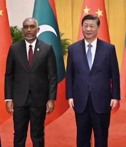 मालदीव की संप्रभुता का समर्थन करता है चीन: भारत के साथ विवाद के बीच राष्ट्रपति मुइज़्ज़ू #मालदीव