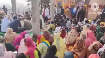 घरौंडा: कैमला गांव में बाबा विरेंद्र नाथ की 60 दिवसीय खड़ी तपस्या संपूर्ण, बसंत पंचमी पर किया गया हवन, लगाया गया भंडारा