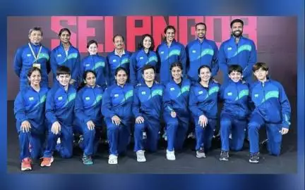 भारत ने रचा इतिहास, पहली बार बैडमिंटन एशियाई टीम चैंपियनशिप के महिला वर्ग के फाइनल में पहुंचा #बैडमिंटन #खेल