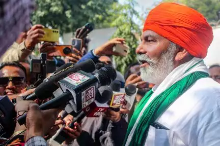 सरकार हमें दिल्ली नहीं जाने दे रही, चुनाव में हम भी उन्हें गांव नहीं आने देंगे: राकेश टिकैत #किसान_आंदोलन