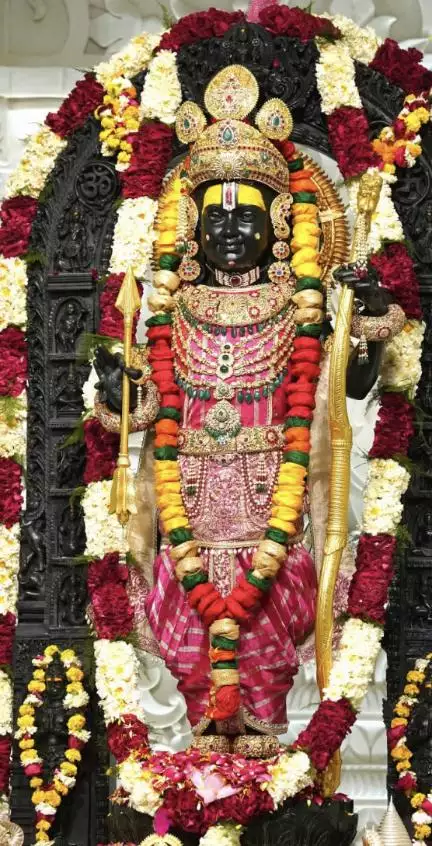 राम जन्मभूमि मंदिर में पहले होलिकोत्सव की तस्वीरें की गईं जारी #राम_मंदिर #होली