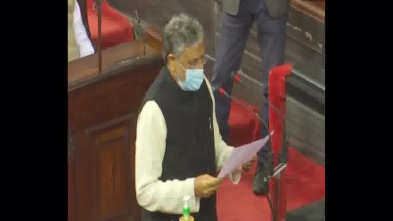 सुशील मोदी ने राज्यसभा सांसद के रूप में ली शपथ, कहा- मेरी रगों में सिर्फ बिहार है  #सुशील_मोदी
