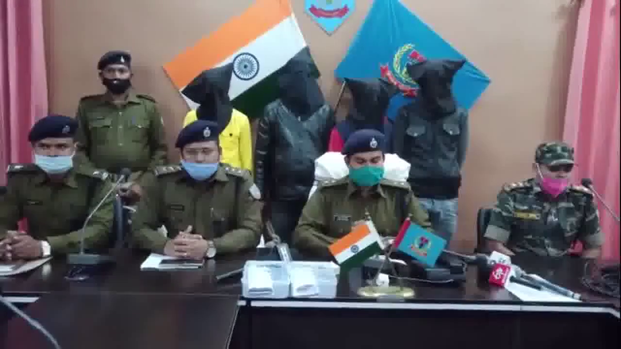 गिरिडीह पुलिस ने 4 साइबर अपराधियों को किया गिरफ्तार #साइबर_अपराध