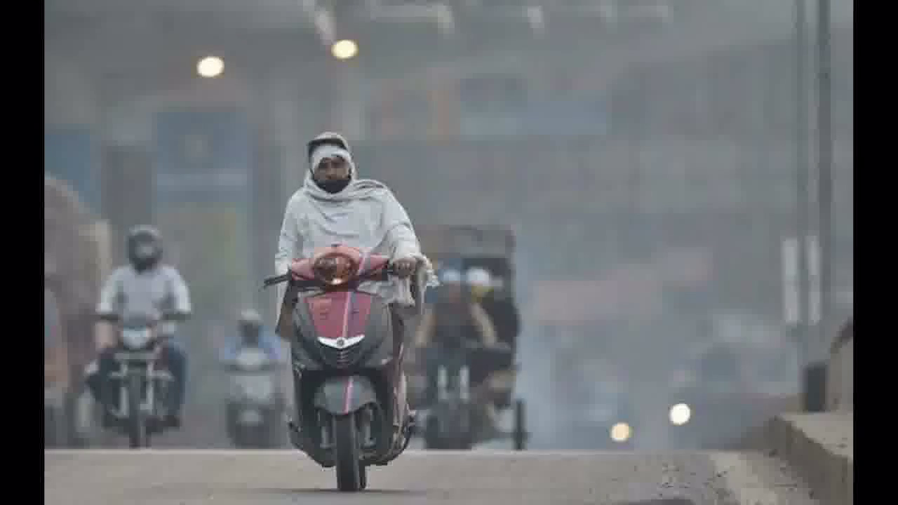 दिल्ली का न्यूनतम तापमान गिरकर हुआ 4.3° सेल्सियस, पारा और घटने की संभावनाः मौसम विभाग #तापमान