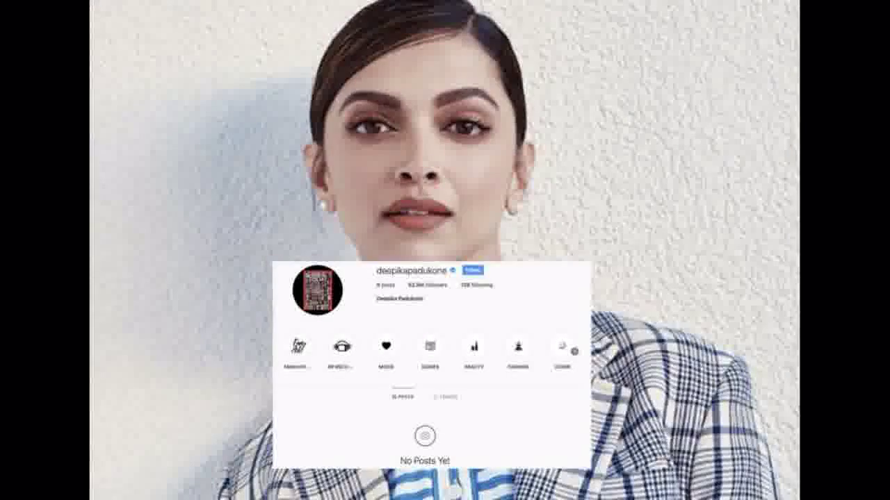 दीपिका पादुकोण ने अपने इंस्टाग्राम और ट्विटर अकाउंट से सारे पोस्ट डिलीट किए #दीपिका_पादुकोण