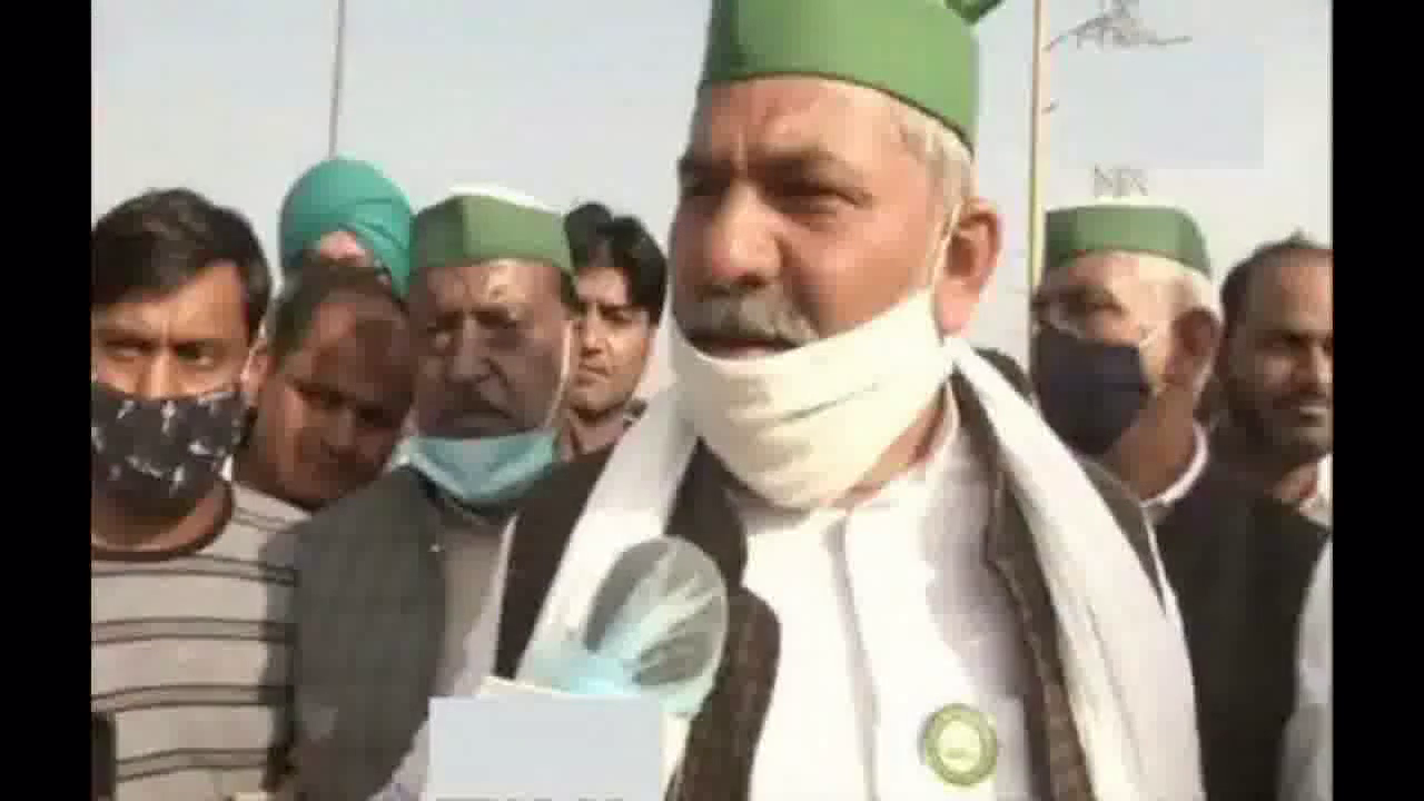 सरकार व हमारे बीच की एक कड़ी बने हैं प्रधानमंत्री, उनका सम्मान होगा: किसान नेता राकेश टिकैत #किसान_आंदोलन #टिकैत