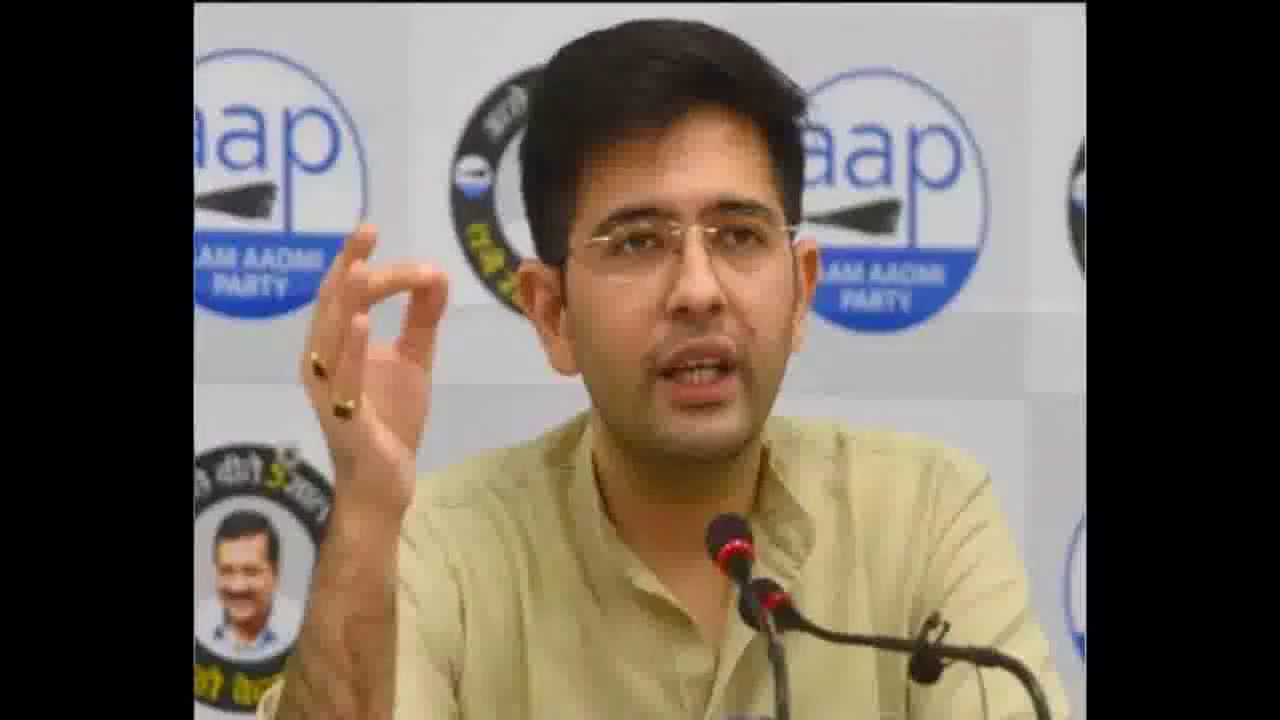 खट्टर साहब आप कानूनी आधार पर दिल्ली वालों को उनके हक का पानी दें: यमुना नदी के कम जलस्तर को लेकर राघव चड्ढा #दिल्ली_पानी