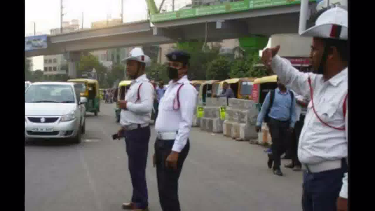 गुरुग्राम ट्रैफिक पुलिस ने प्रदूषण पर लगाम लगाने के लिए 3 दिन में 114 वाहन किए ज़ब्त #ट्रैफिक #प्रदूषण