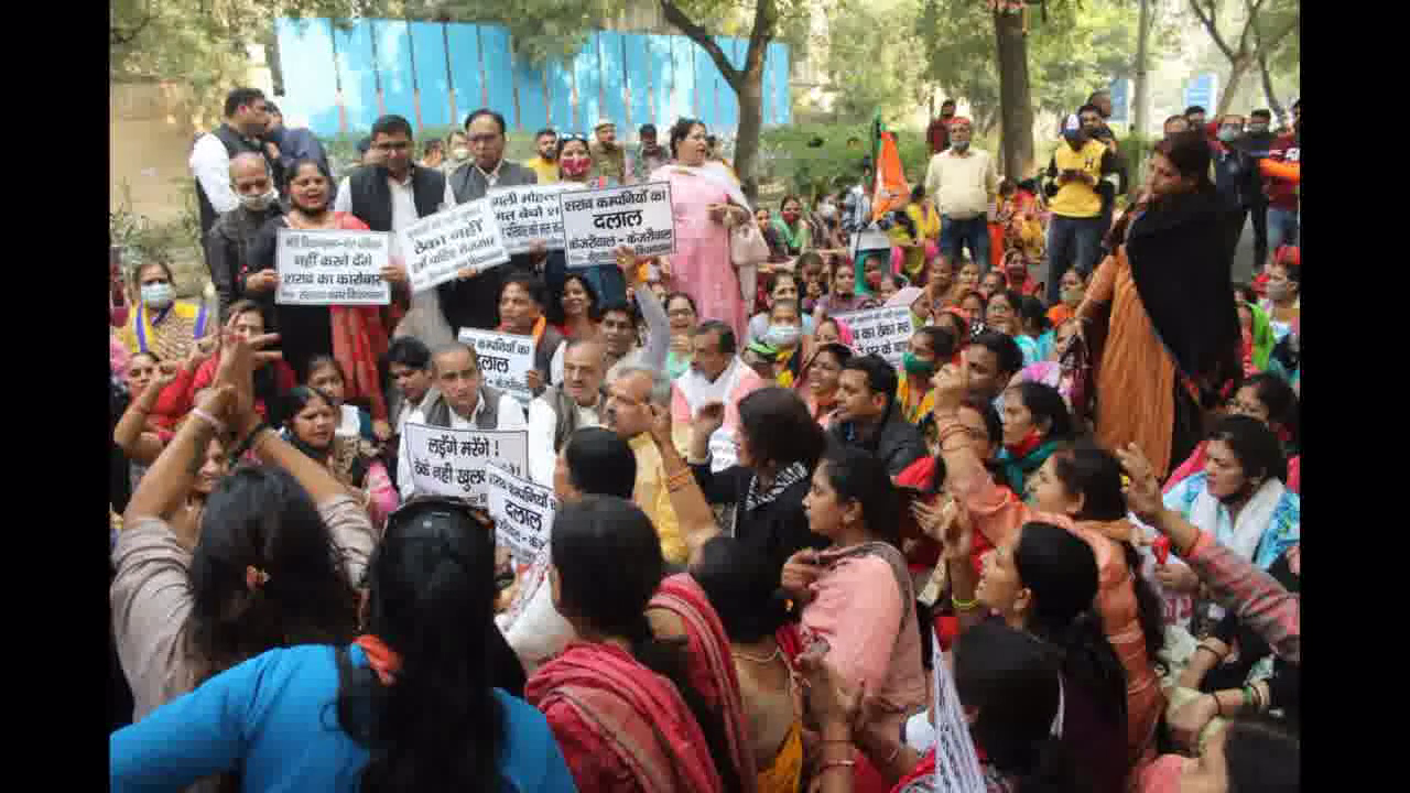 आबकारी नीति से केजरीवाल सरकार महिलाओं की सुरक्षा के साथ खिलवाड़ कर रही है: आदेश गुप्ता #आबकारी_नीति