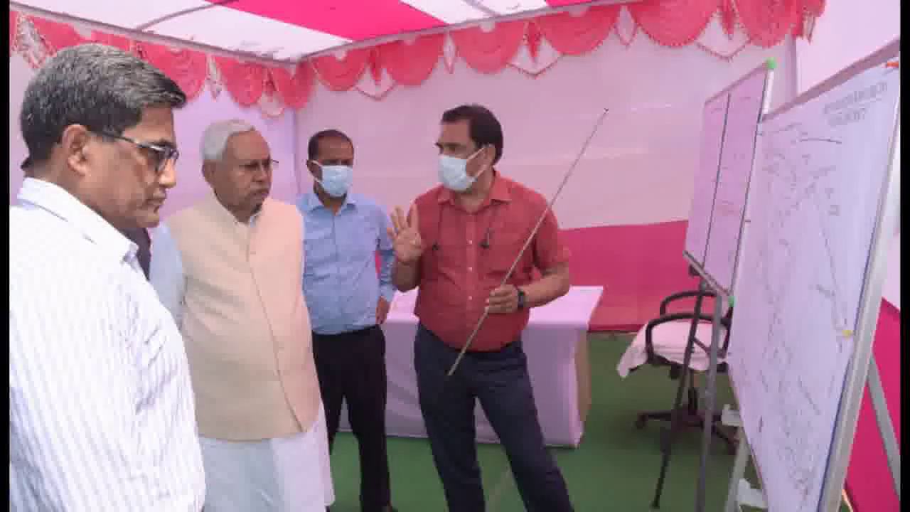 CM नीतीश ने बिहटा-सरमेरा-चंडी-हरनौत पथ का किया निरीक्षण, निर्माण कार्य तेज़ी से पूरा करने के दिए निर्देश #निर्माण_कार्य