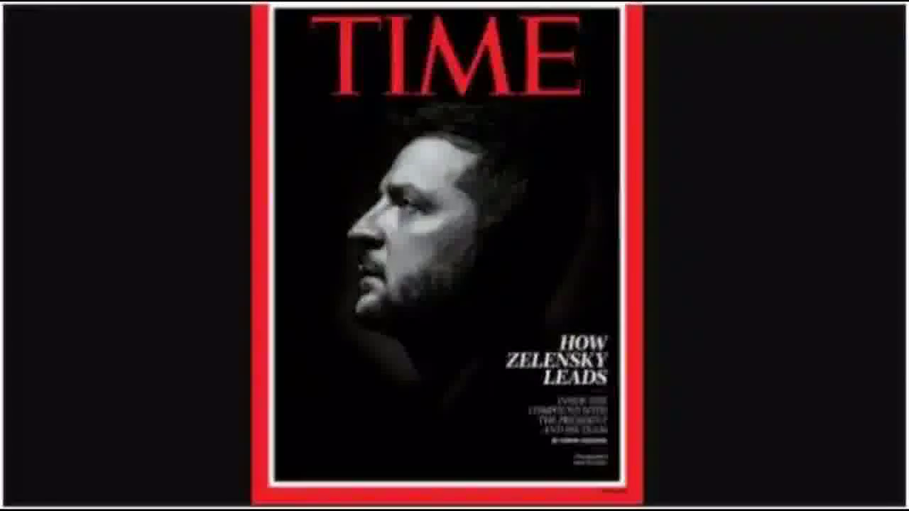 टाइम मैगज़ीन ने यूक्रेन के राष्ट्रपति ज़ेलेंस्की को अपने कवर पर दी जगह #यूक्रेन_संकट