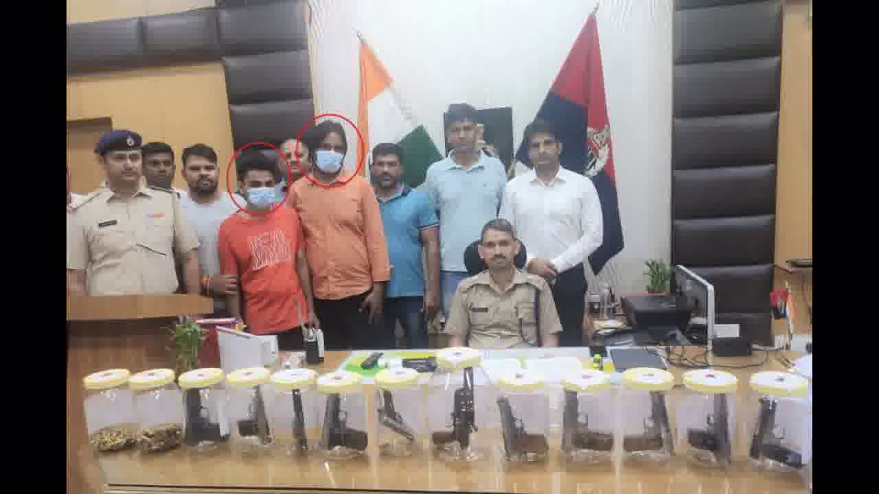 रोहतक में मुठभेड़ के बाद पुलिस ने 2 लोगों को किया गिरफ्तार, हथियार व कारतूस बरामद #अपराध #मुठभेड़
