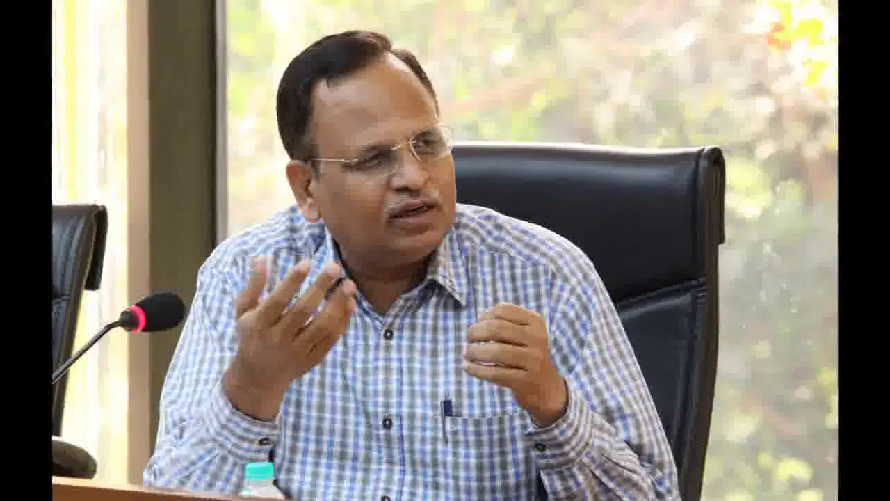 दिल्ली के स्वास्थ्य मंत्री सत्येंद्र जैन को आवंटित विभागों को डिप्टी सीएम मनीष सिसोदिया को सौंपा गया #सत्येंद्र_जैन